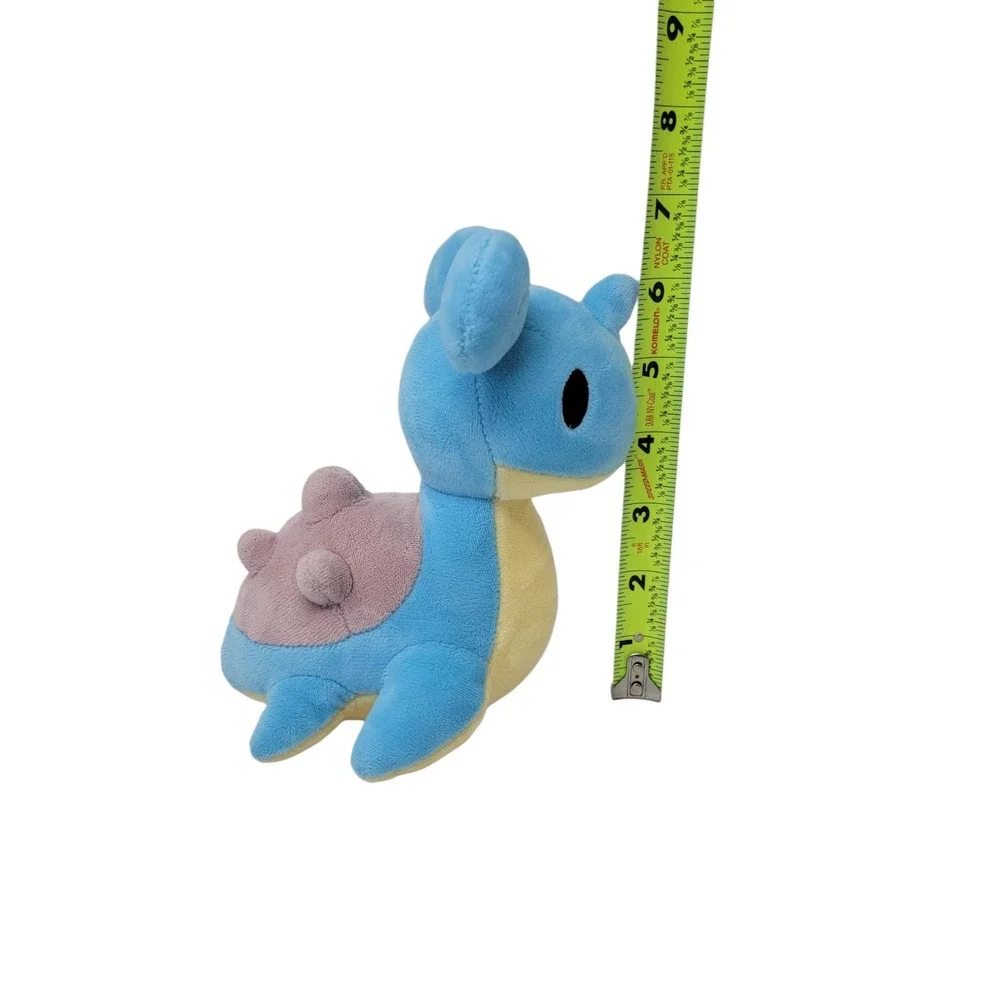 Pokemon Center Lapras Pokedoll Plush Kids Blue Kawaii Chibi Cute Pokemon Doll
